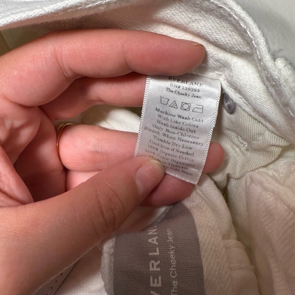Everlane White Denim Jeans - Picture 6 of 7